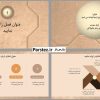 دانلود قالب پاورپوینت ساده و شیک فارسی
